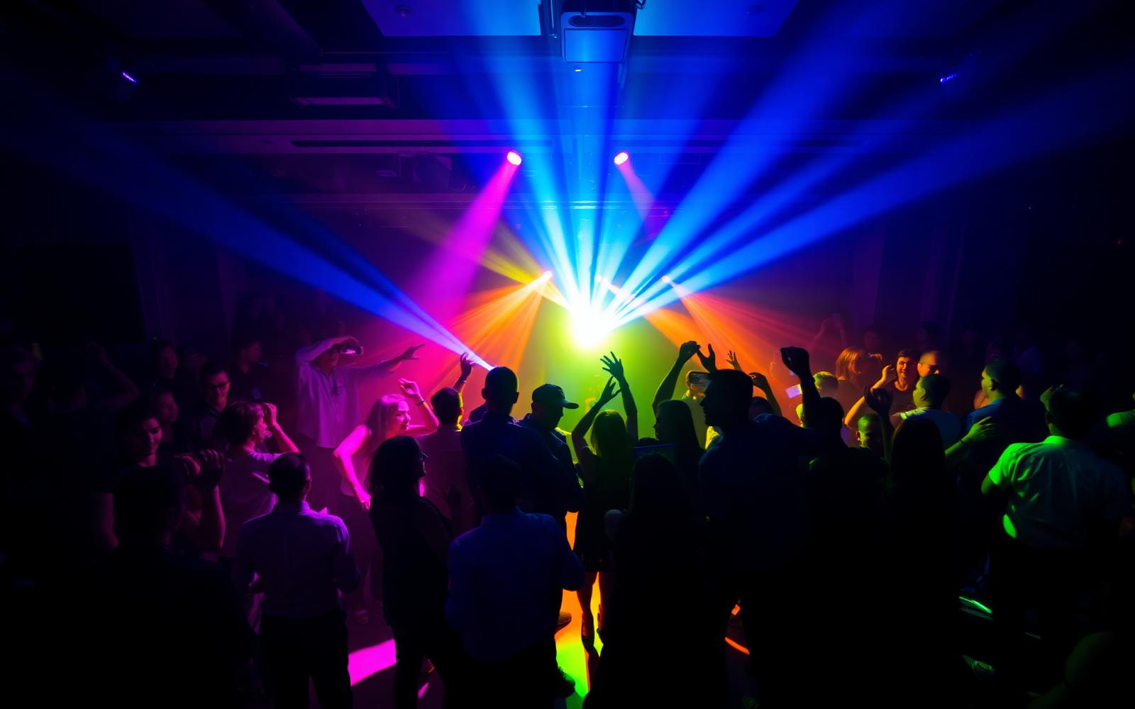 Packed dance floor